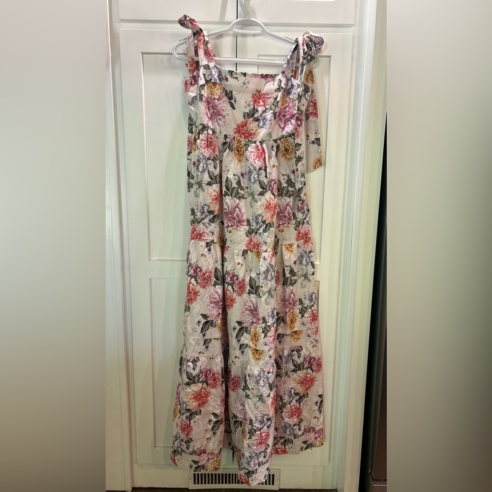 House of Harlow 1960 linen maxi dress